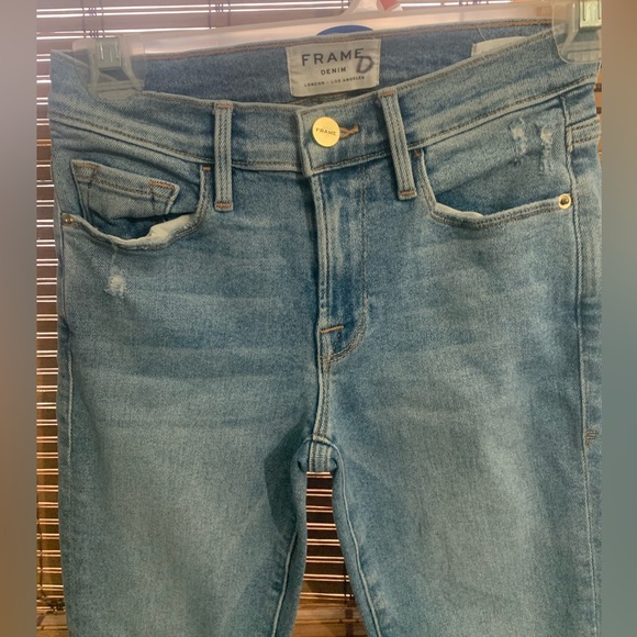 Denim skinny jeans-Frame jeans - Picture 6 of 7